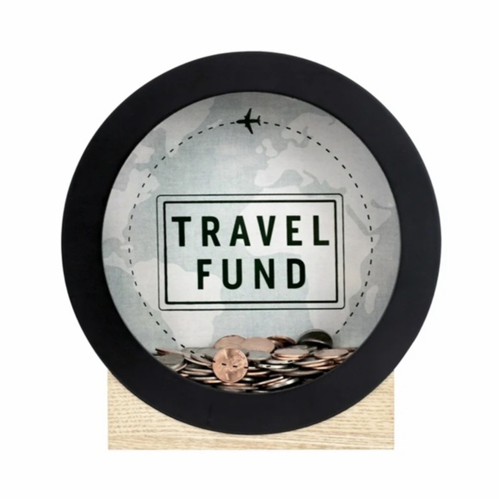 Mainstays 8.25" Travel Fund Bank